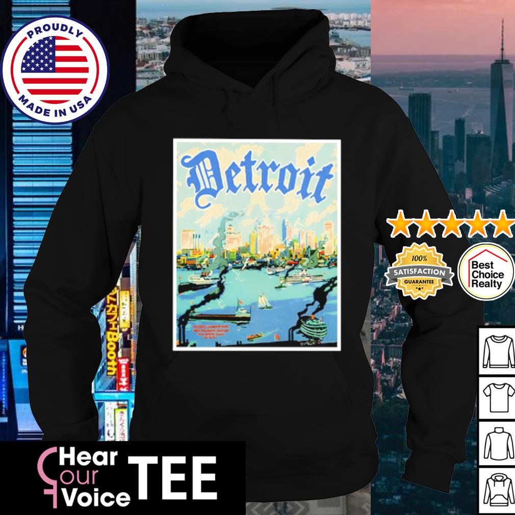 DETROIT RIVER TEE - CREAM