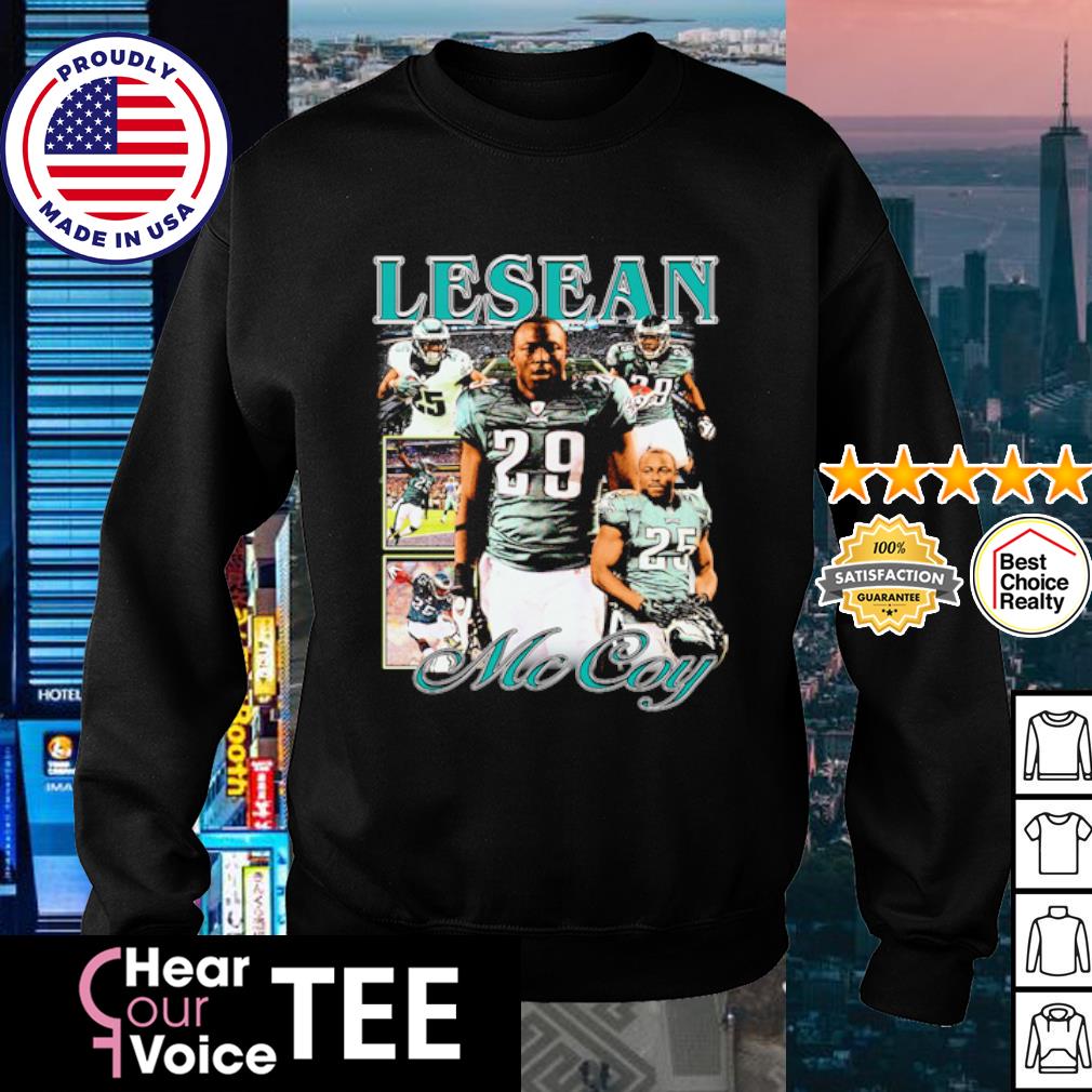 Lesean McCoy Philly Dreamathon Philadelphia Eagles black T shirt