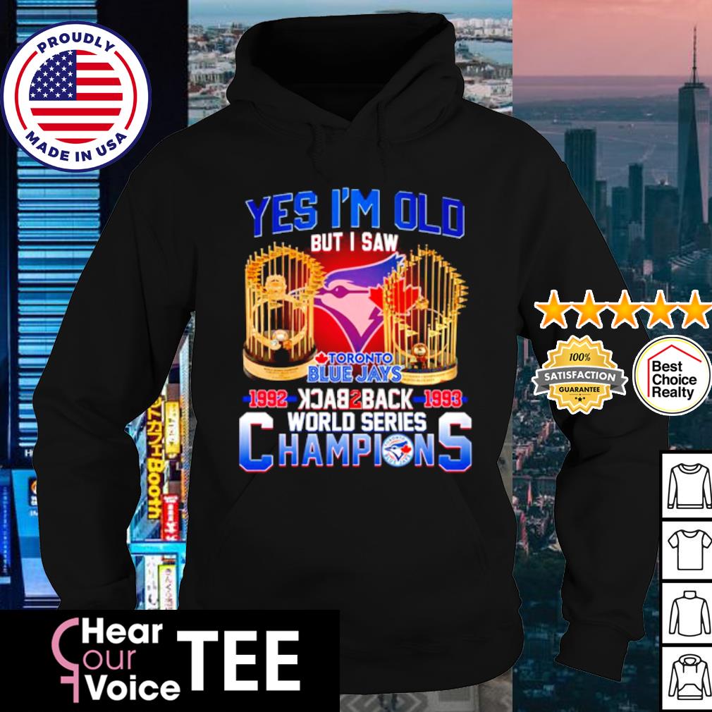 TORONTO BLUE JAYS 1992-1993 WORLD SERIES CHAMPIONS SHIRT, hoodie