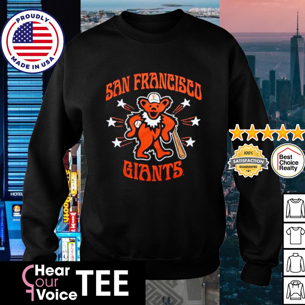 MLB x Grateful Dead San Francisco Giant Bear shirt - Dalatshirt