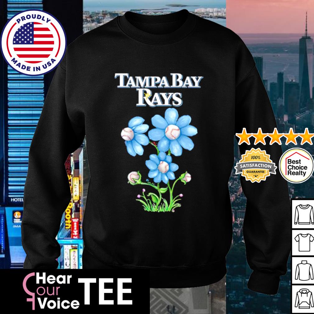 Tampa Bay Rays Flower 2023 T-Shirt, hoodie, sweater, long sleeve