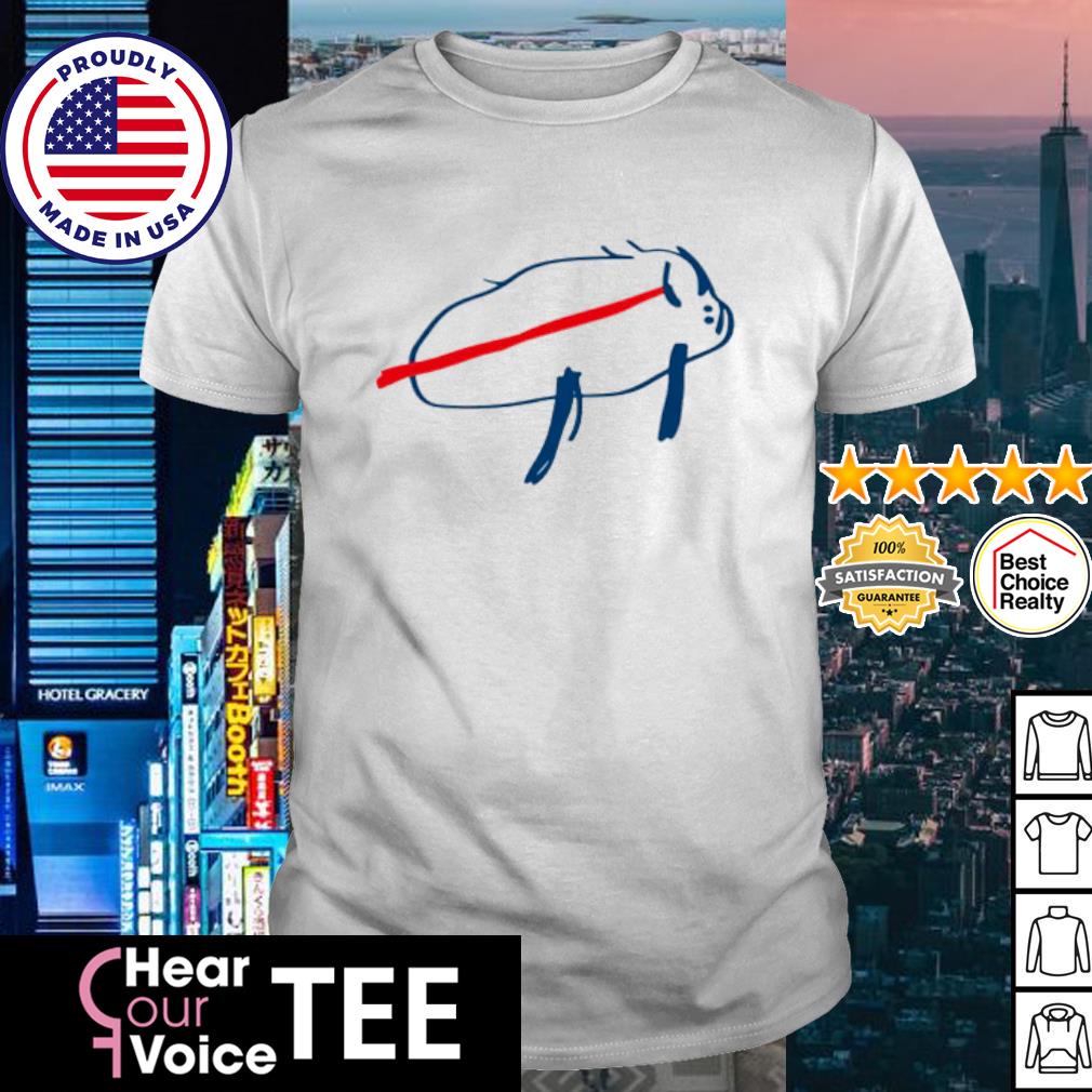 Josh Allen Buffalo Bills Potato Drawing T-Shirt - Shark Shirts