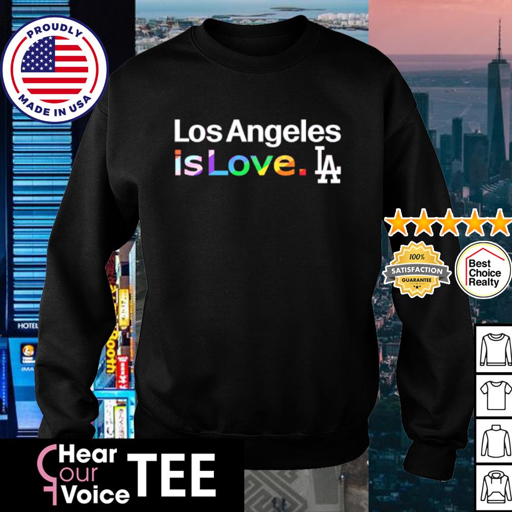 Los Angeles Dodgers Pride shirt, hoodie, sweater, long sleeve and