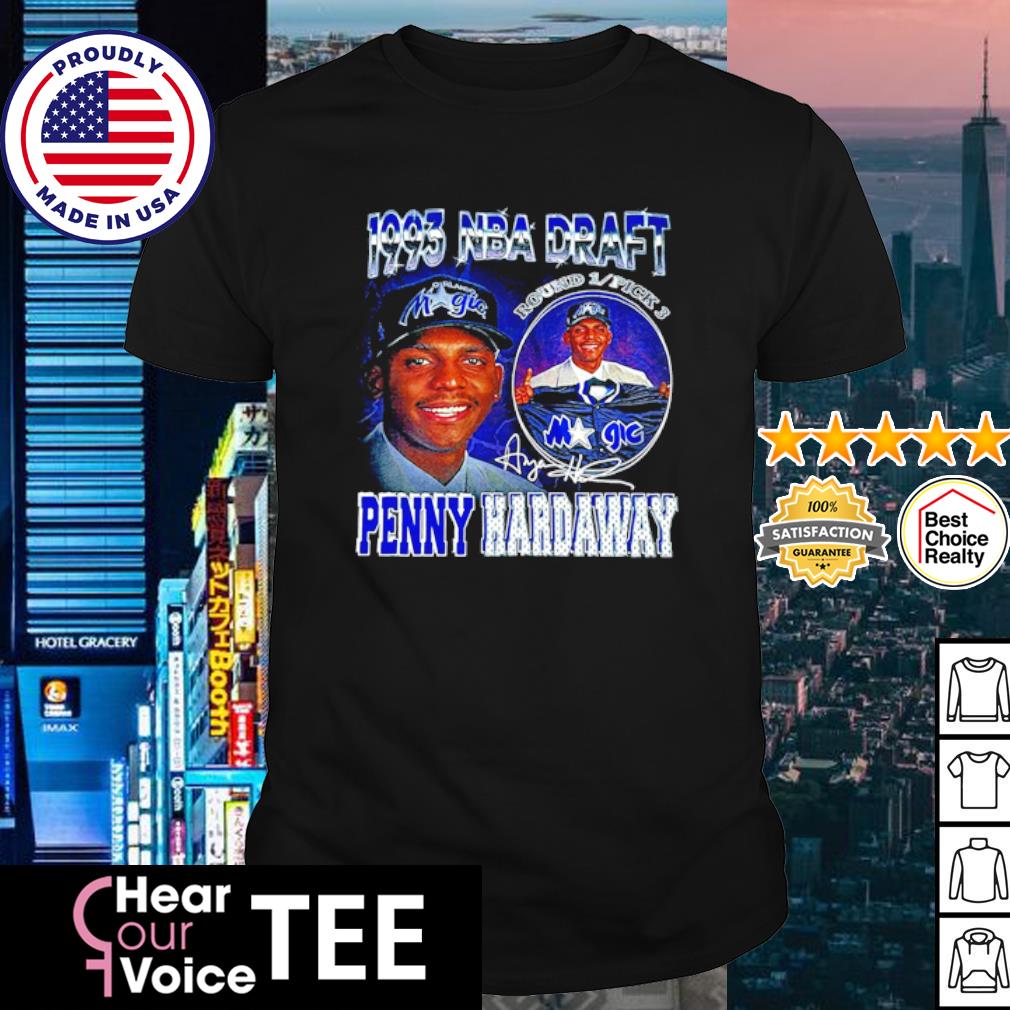 Nice penny Hardaway Orlando Magic 1993 NBA Draft Day vintage shirt,  sweater, hoodie and tank top