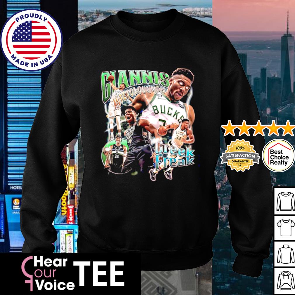 Giannis Antetokounmpo Freak T Shirt, hoodie, sweater and long sleeve