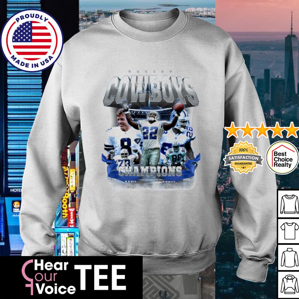 Dallas cowboys football team super bowl champions shirt, hoodie, sweater,  long sleeve and tank top