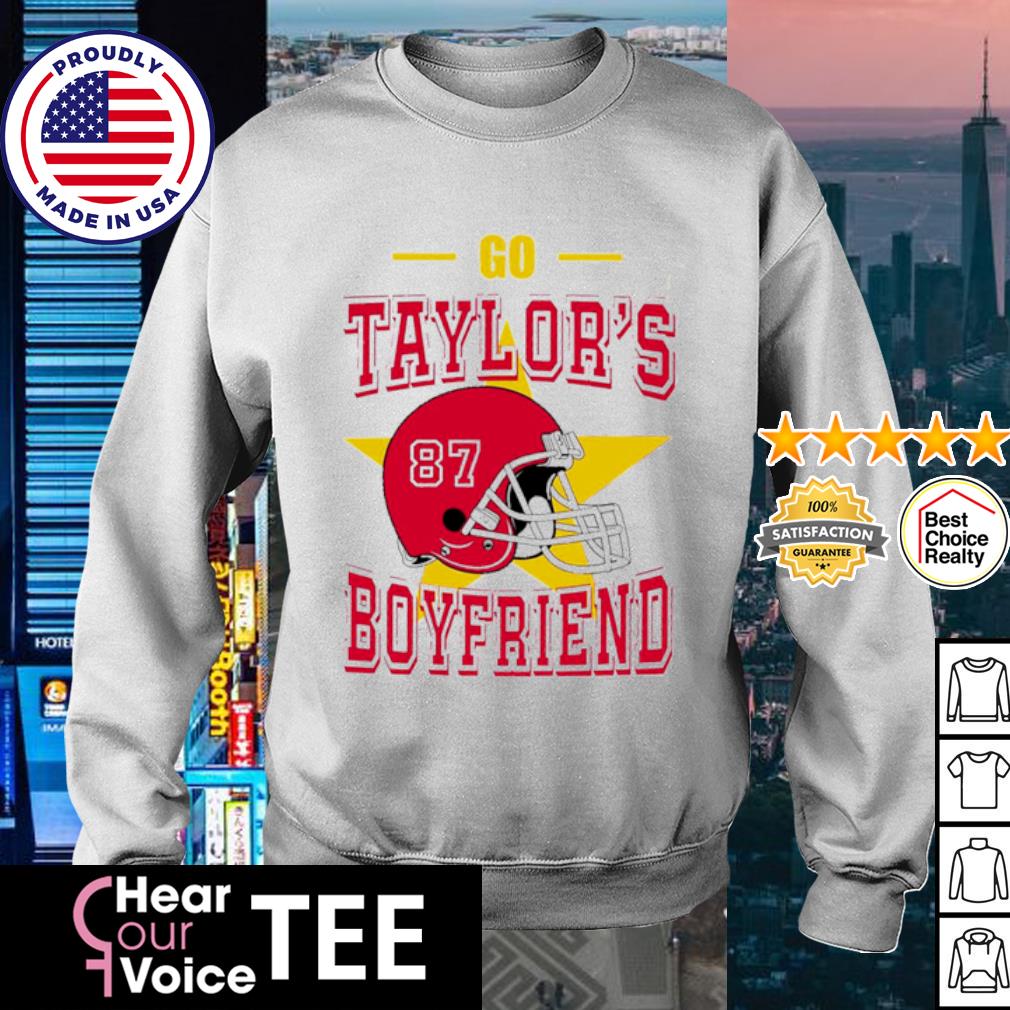 Go Taylor's Boyfriend Kansas City Chiefs Shirt, hoodie, longsleeve,  sweatshirt, v-neck tee