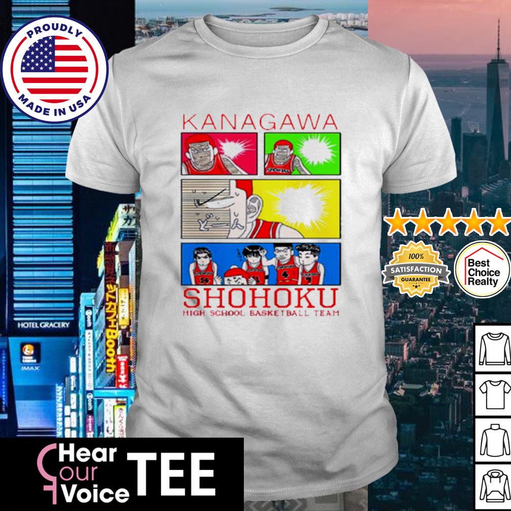 Shohoku High School basketball team Printed shirt