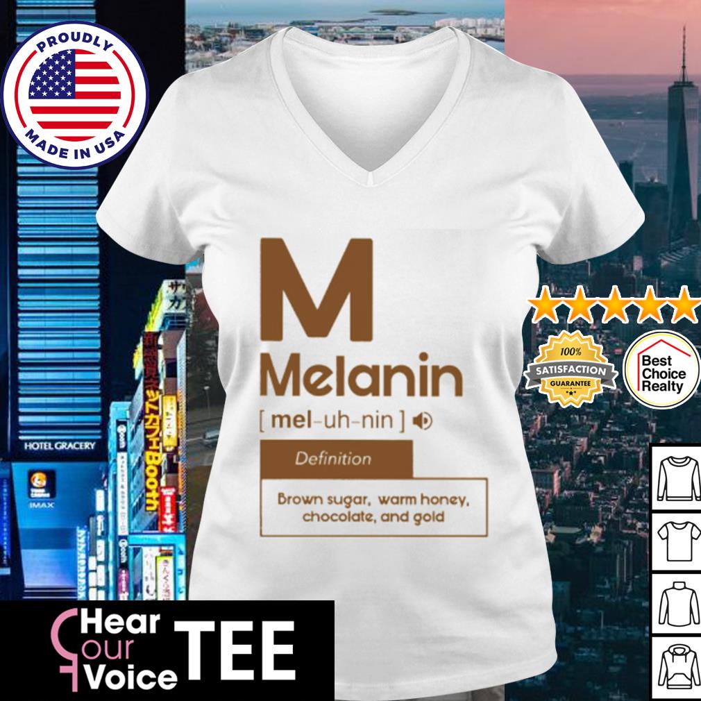 melanin definition shirt