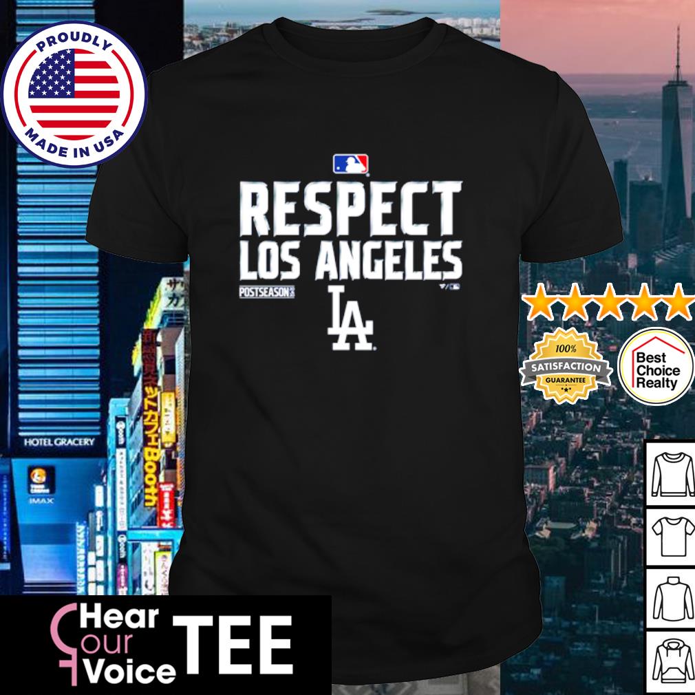 Respect Los Angeles T-Shirt, Los Angeles Dodgers - Dodgers