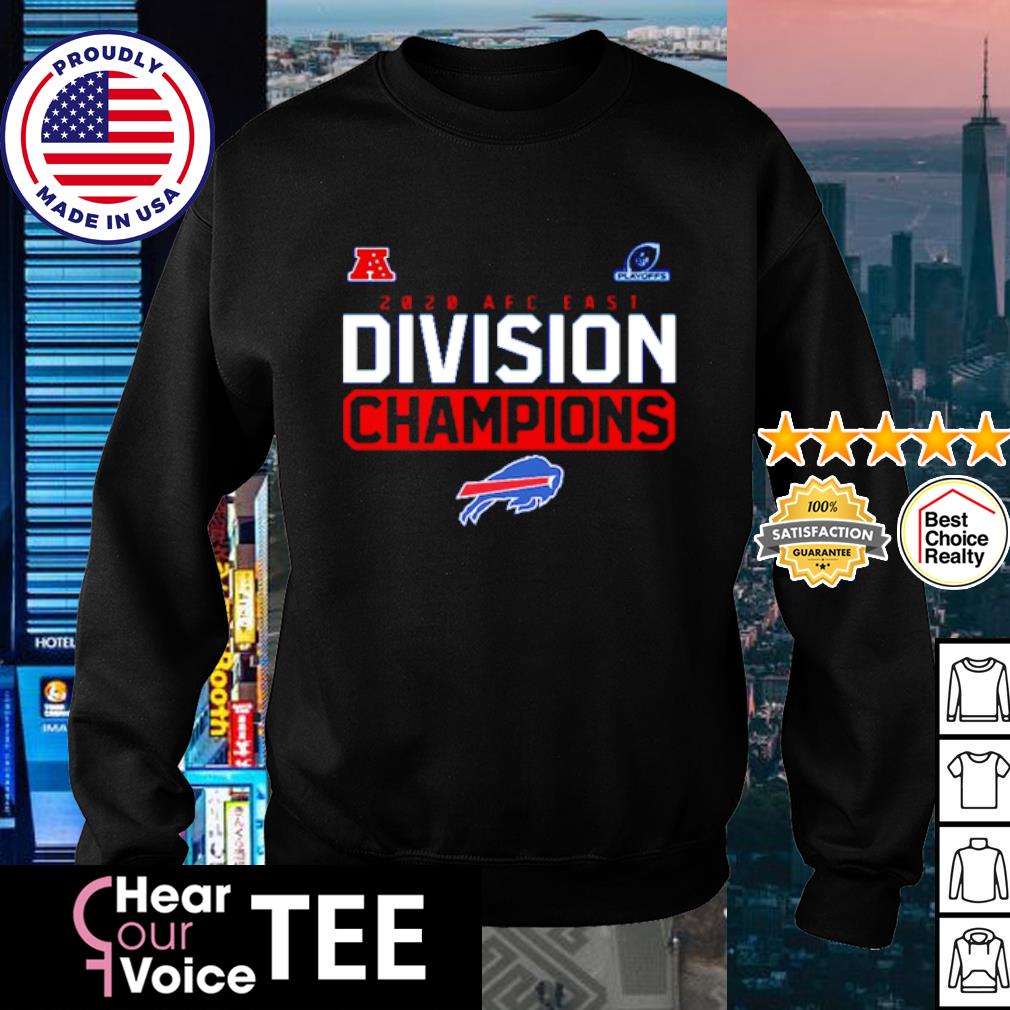 Buffalo Bills 2020 AFC East Champions shirt,Sweater, Hoodie, And Long  Sleeved, Ladies, Tank Top